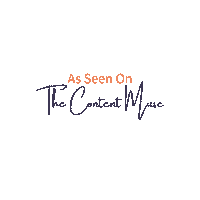 the_content_muse as seen on the content muse as seen on the content muse Sticker