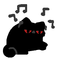 Sad Cat Sticker by sillynub