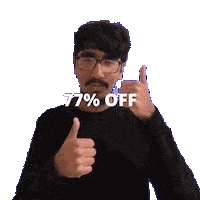 77 Discount Sticker