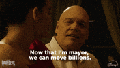 Wilson Fisk Mayor GIF by Marvel Studios