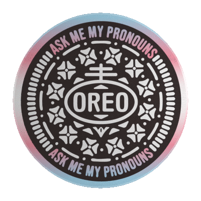 proud pride Sticker by Oreo