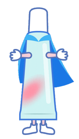 Eos Super Balm Sticker by eos Products