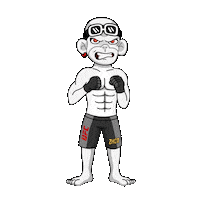 Angry Ufc Fighter Sticker by Zhot
