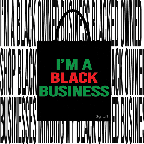 Blackowned Buy Black GIF by Gift of T