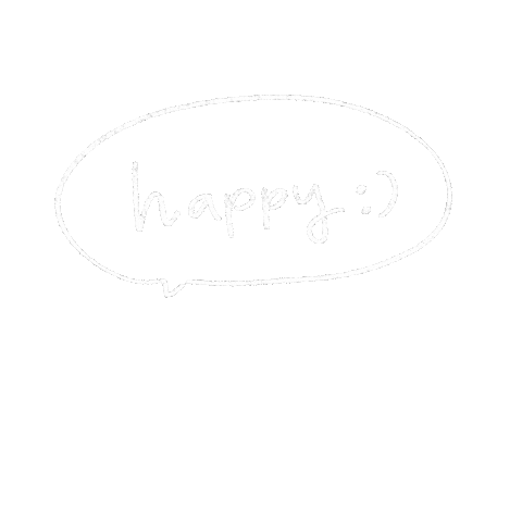 Happy Sticker