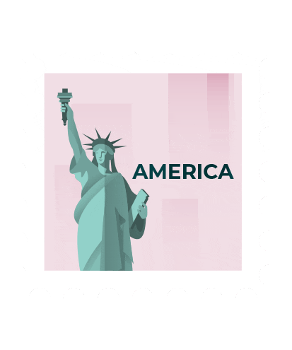 collettebuttress giphyupload america statueofliberty collettebuttress Sticker