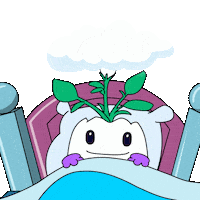 Tired Good Night Sticker by Magic Eden