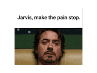 Iron Man Pain Sticker