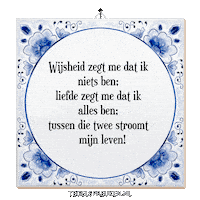 Nl Wijsheid Sticker by Tegelspreuken.nl