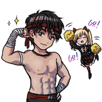 Reunion Caroline Sticker by Garena Free Fire