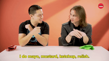 Mayo, Mustard, Relish