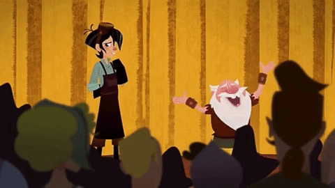tangled the series facepalm GIF