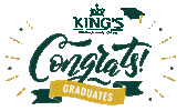 Graduation Grad Sticker by King's Communicationshttps://www.instagram.com/kingsatwestern/