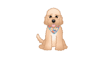 Cute Dog Sticker by zoopeez