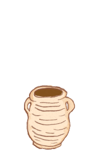 The Setting Pot Sticker by edelapaz