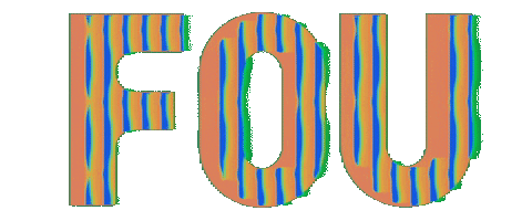 Glitch Text Sticker