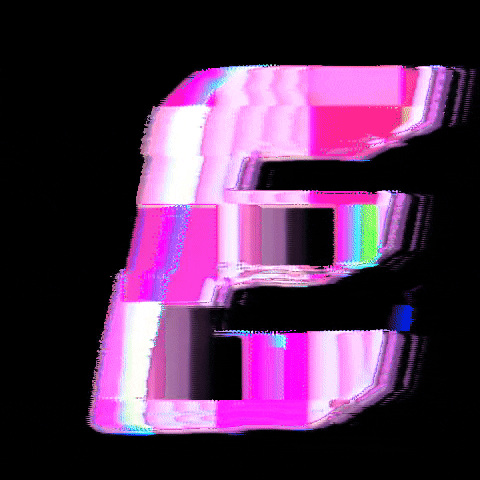 Glitch Alphabet GIF by #BASILIO