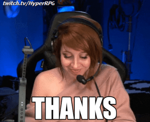 Role Playing Thank You GIF by Hyper RPG