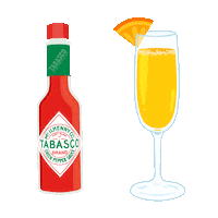 Hot Sauce Breakfast Sticker by TABASCO® Brand