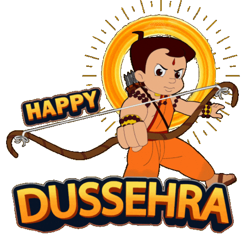 Durga Puja Navratri Sticker by Chhota Bheem