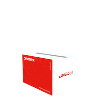 Aramex shopping delivery box online shopping Sticker