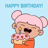 Celebrate Happy Birthday GIF by Happy Homies