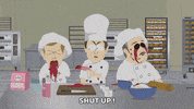 mad chef GIF by South Park 