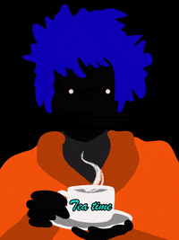 laugheatcreate meme illustration tea procreate GIF