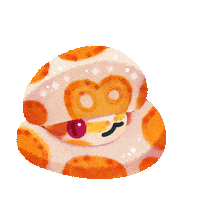 Ball Python Snake Sticker by pikaole