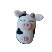 marielaanahi amor cow tierno vaca Sticker