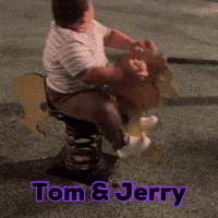 Tom Jerry Horse GIF