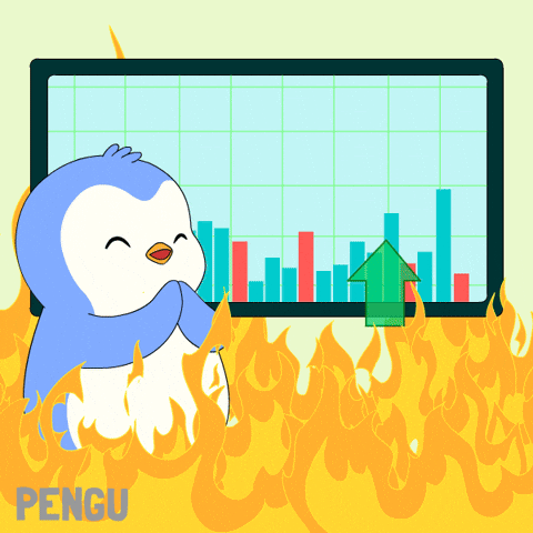 Crypto Send It GIF by Pudgy Penguins
