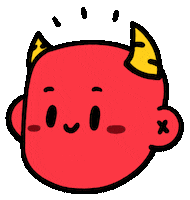 cookieonthestreet blink devil cookie blinking Sticker