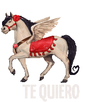 i love you horse Sticker by Owlient