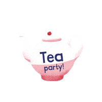 Tea Teapot Sticker by The 1:1 Diet