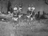 black and white dance GIF