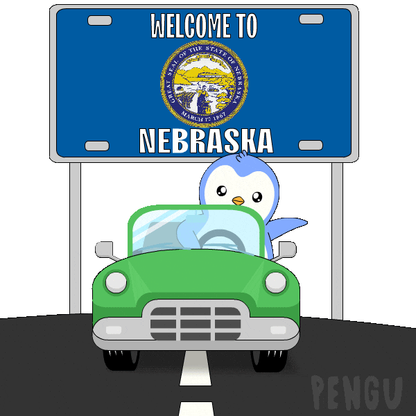 Travel Driving Sticker by Pudgy Penguins