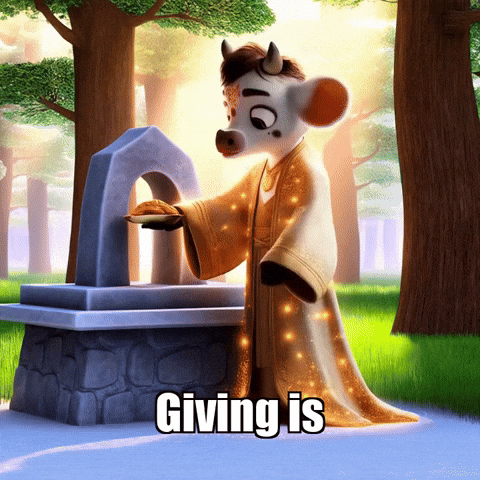 Blessings Receiving GIF by Moosiahzen