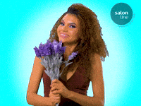salonline flower crush influencer flores GIF