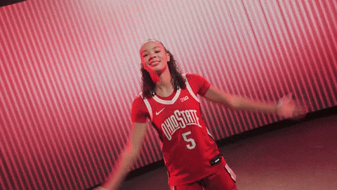 Womens Basketball GIF by Ohio State Athletics