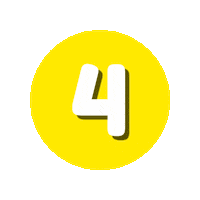 Studio Number Sticker