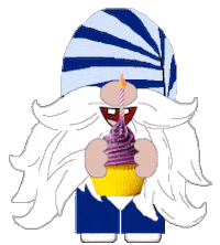 Happy Birthday Gnome Sticker