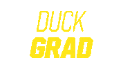 U Of O Commencement Sticker by University of Oregon