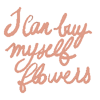 Claireillustration flowers girl power feminist empowerment Sticker