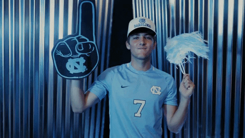 North Carolina Soccer GIF by UNC Tar Heels