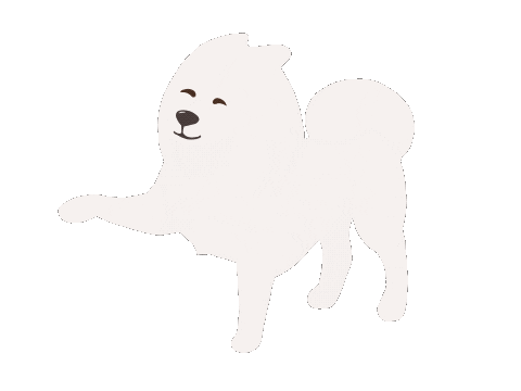 Happy Dog Sticker