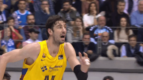 Screaming Fc Barcelona GIF by ACB