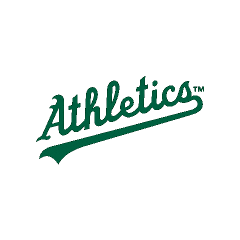 Major League Baseball Sport Sticker by Athletics