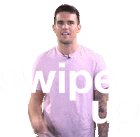 Swipe Up Gaz Beadle Sticker by Geordie Shore