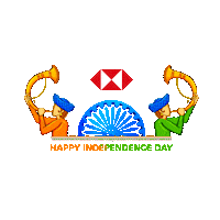Independence Day Sticker by HSBC India